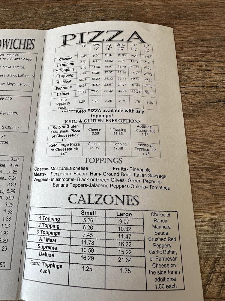 Pizza House-Pine Knot Menu image 1